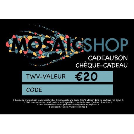 Card cadou 20 euro — Mosaicshop