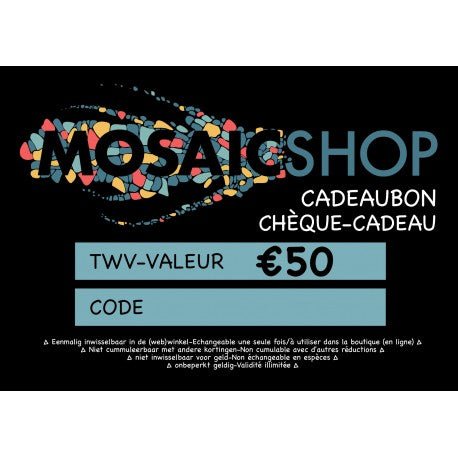 Card cadou 50 euro — Mosaicshop