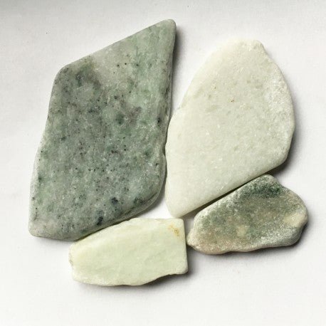 Marmură poligonală – Verde Luz — Mosaicshop