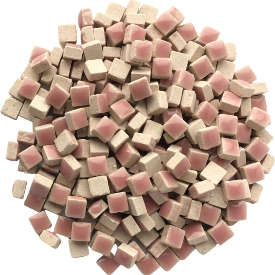 Micro mozaic ceramic 5mm – roz închis — Mosaicshop