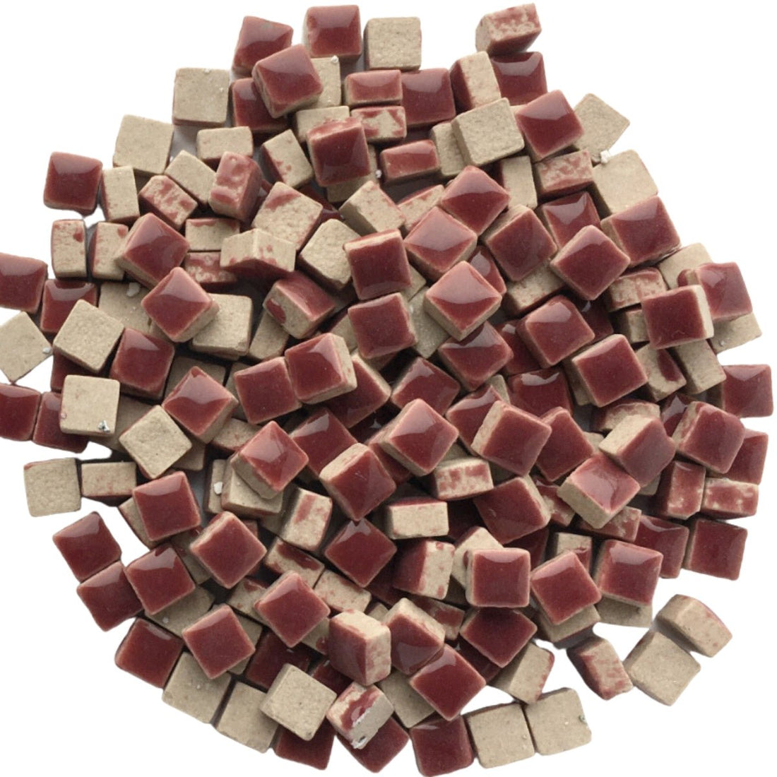 Micro mozaic ceramic 5mm – Merlot — Mosaicshop