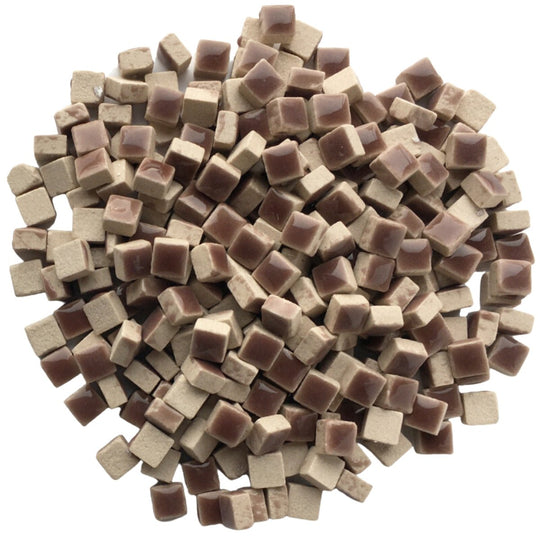 Micro mozaic ceramic 5mm – siena arsă