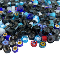 Mozaic din sticlă – Millefiori – amestec de ochi de animale - mosaicshop
