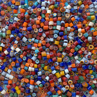 Mozaic din sticlă – Millefiori – amestec de culori 4/5 opac - mosaicshop