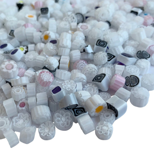 Millefiori – amestec alb