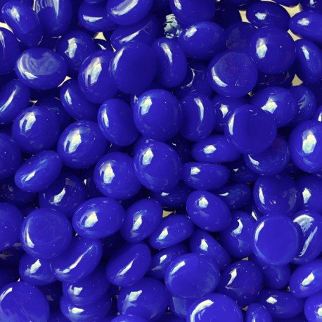 Mini picături din sticlă 9-13mm – albastru