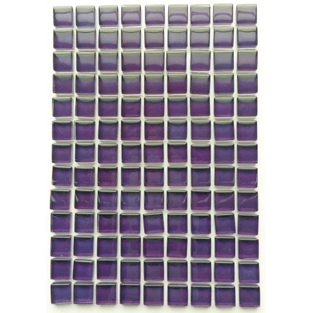 Mozaic din sticlă – Murrini 10mm – mov închis - mosaicshop