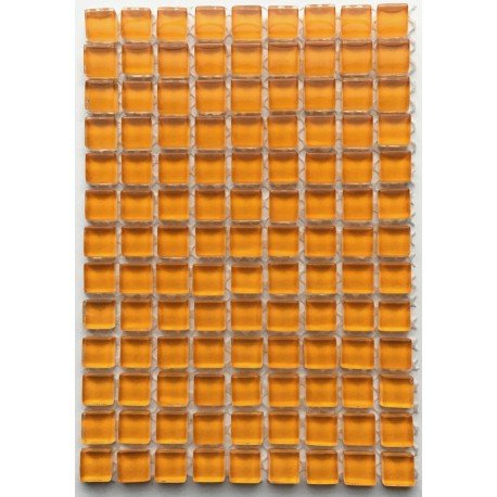 Mozaic din sticlă – Murrini 10mm – portocaliu - mosaicshop
