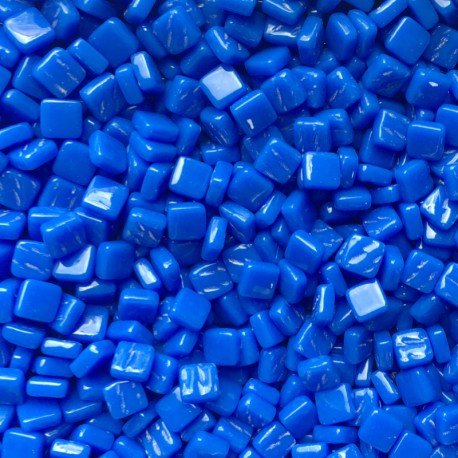 Mozaic din sticlă – Ottoman 8mm – albastru strălucitor - mosaicshop