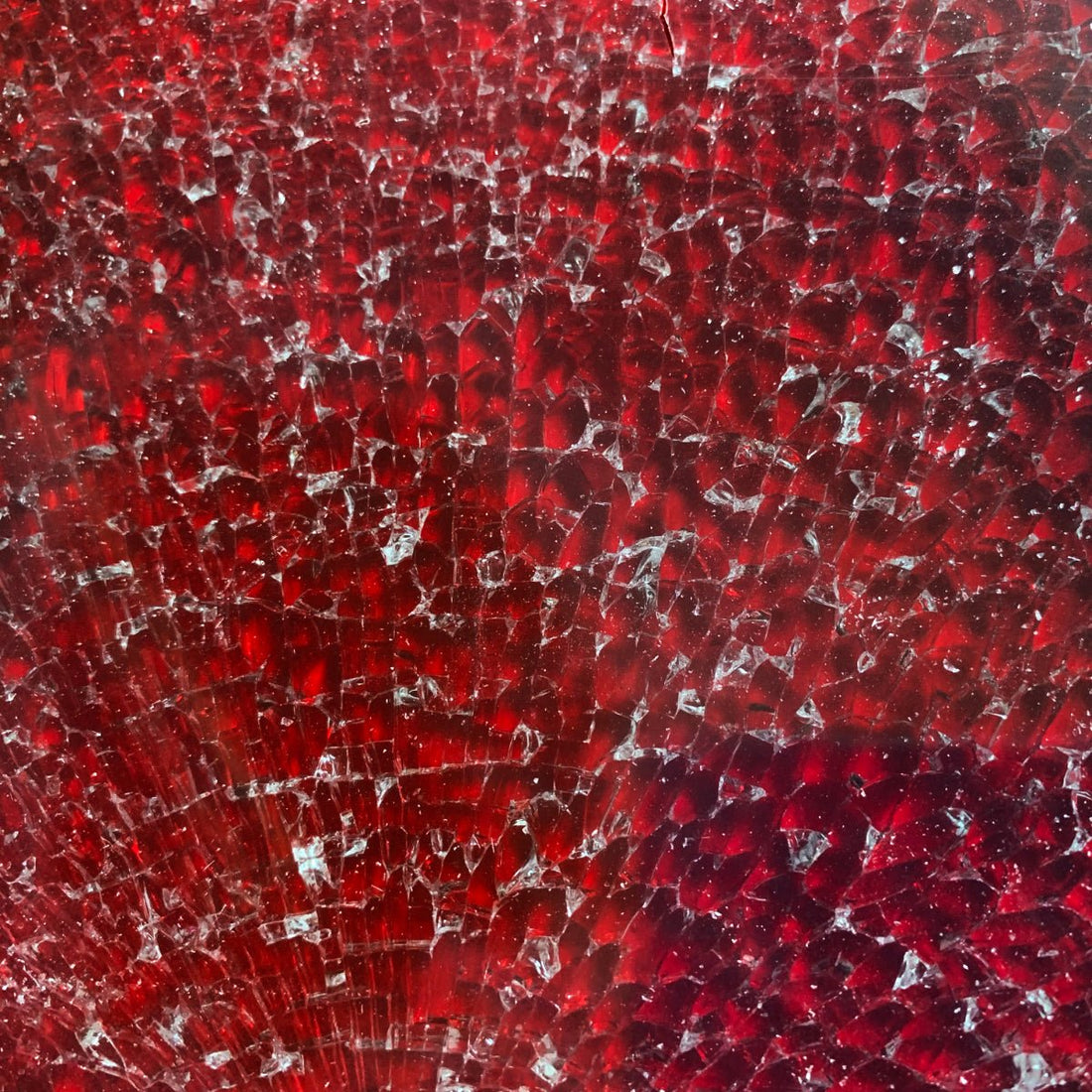Mozaic din sticlă – Safety Glass – roșu - mosaicshop