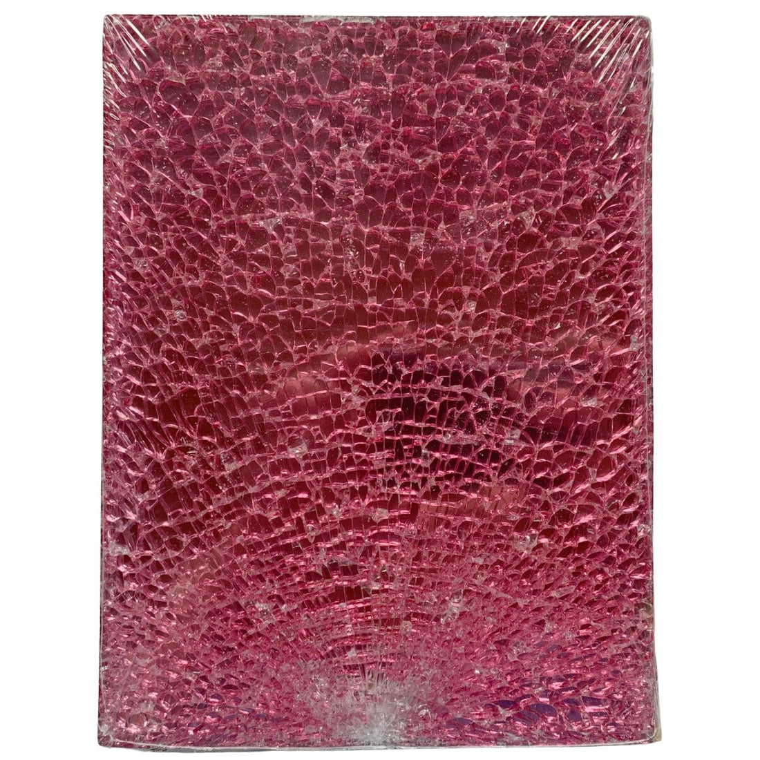 Mozaic din sticlă – Safety Glass – roz, cu oglindă - mosaicshop