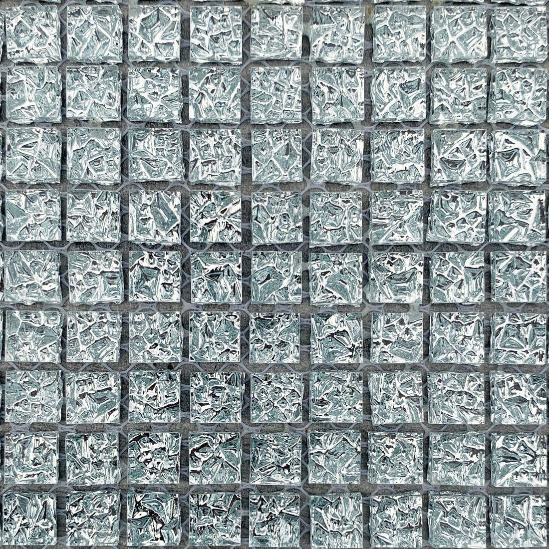 Mozaic din sticlă – Oglindă texturată 10mm - mosaicshop