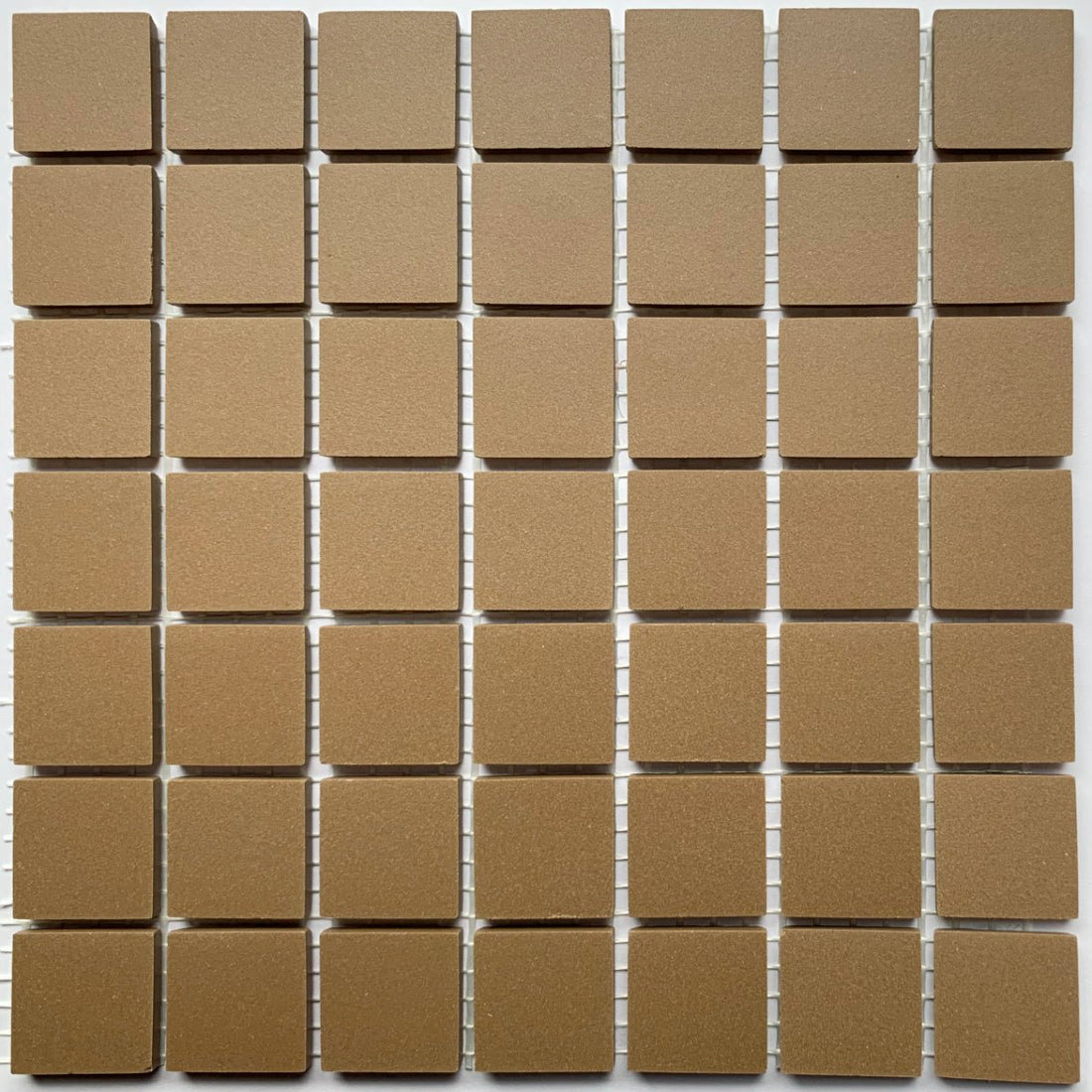 Winckelmans Café – plăcuțe de mozaic mate de 20x20 mm pe plasă