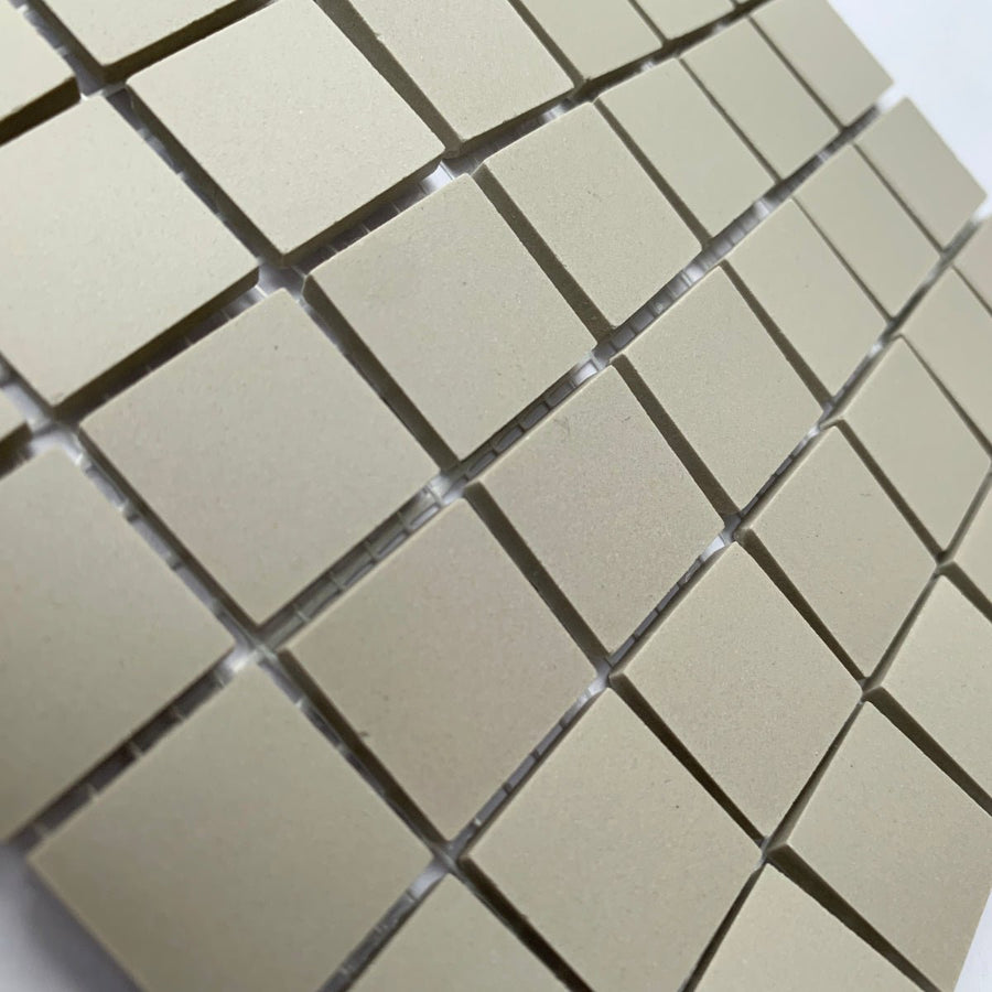 Winckelmans Perle – plăcuțe de mozaic mate de 20x20 mm pe plasă